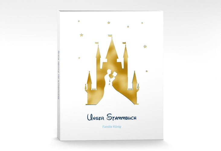 Stammbuch A4 Castle Stammbuch A4 blau gold