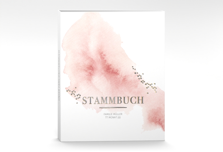 Stammbuch A4 Pastell Stammbuch A4 rosa silber