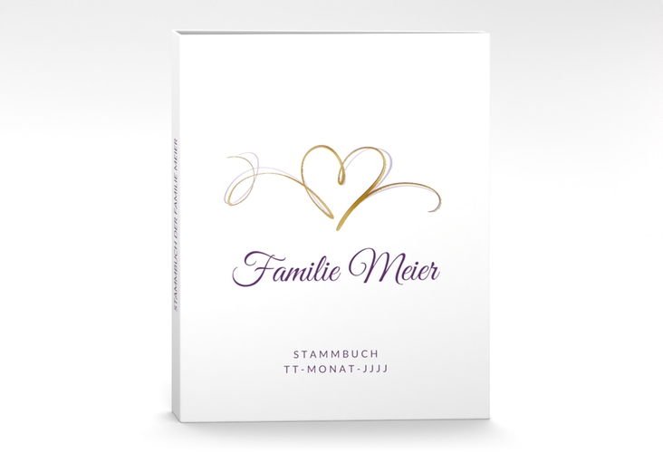 Stammbuch A4 Envie Stammbuch A4 lila gold