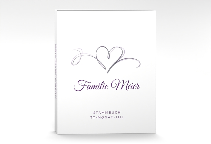 Stammbuch A4 Envie Stammbuch A4 lila silber