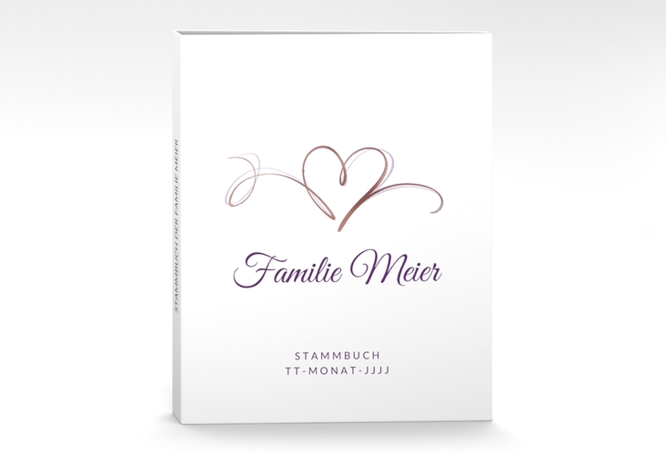 Stammbuch A4 Envie Stammbuch A4 lila rosegold