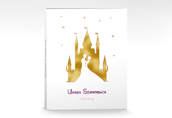 Stammbuch A4 Castle Stammbuch A4 pink gold