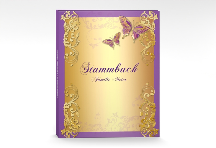 Stammbuch A4 Toulouse Stammbuch A4 lila gold