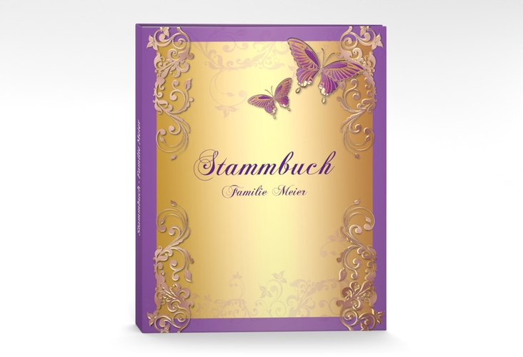 Stammbuch A4 Toulouse Stammbuch A4 lila rosegold