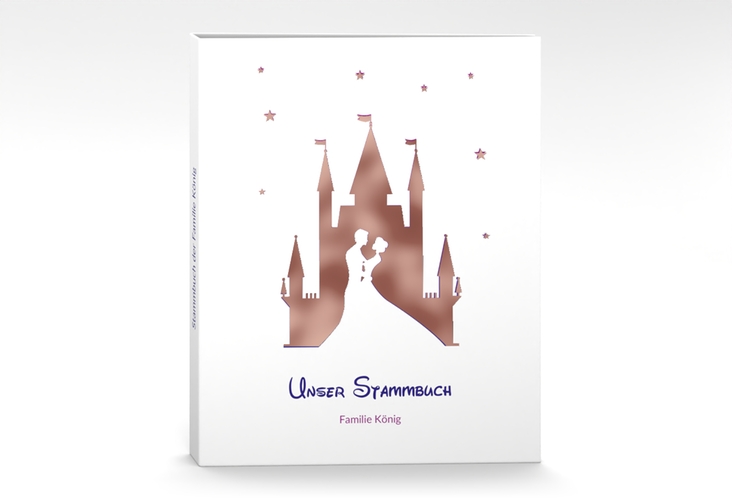 Stammbuch A4 Castle Stammbuch A4 lila rosegold