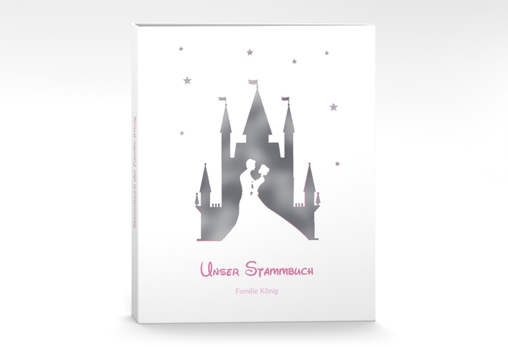 Stammbuch A4 Castle Stammbuch A4 rosa silber