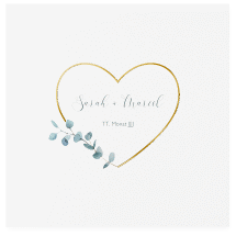 Gästebuch Creation Hochzeit "Greenheart"