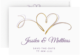 Klick: Details zu Save the Date-Karte "Envie" anzeigen Save the Date-Karte "Envie"