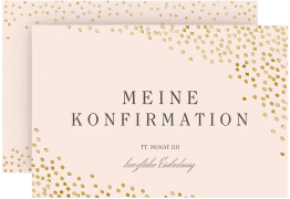 Klick: Details zu Einladung Konfirmation "Glossy" anzeigen Einladung Konfirmation "Glossy"