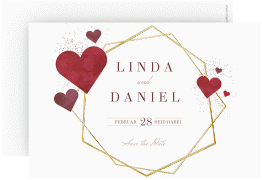 Klick: Details zu Save the Date-Karte "Herzlich" anzeigen Save the Date-Karte "Herzlich"