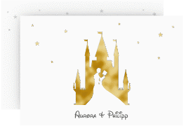 Save the Date-Karte "Castle"