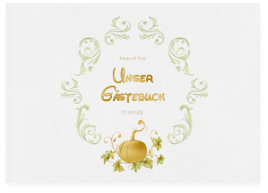 Klick: Details zu Gästebuch A4 quer "Märchenhaft" anzeigen Gästebuch A4 quer Märchenhaft