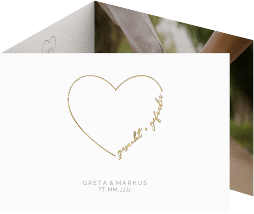 Hochzeitseinladung "Lebenstraum"