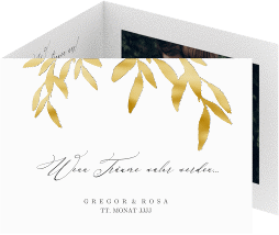 Klick: Details zu Hochzeitseinladung "Demure" anzeigen Hochzeitseinladung "Demure"