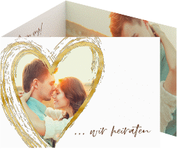 Hochzeitseinladung "Liebe"