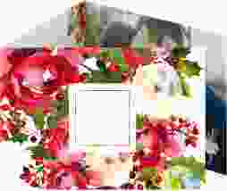 Hochzeitseinladung "Blumenpracht"