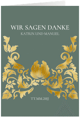 Klick: Details zu Danksagungskarte Hochzeit "Royal" anzeigen Danksagungskarte Hochzeit "Royal"