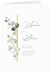 Klick: Details zu Dankeskarte Hochzeit "Adelya" anzeigen Dankeskarte Hochzeit "Adelya"