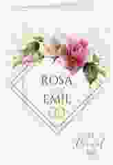 Einladungskarte Hochzeit "Rosenbogen"