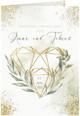 Klick: Details zu Einladungskarte Hochzeit "Heartfelt" anzeigen Einladungskarte Hochzeit "Heartfelt"