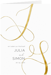 Klick: Details zu Hochzeitseinladung "Eheschließung" anzeigen Hochzeitseinladung Eheschließung