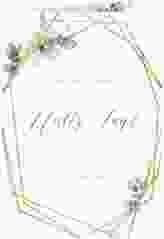 Hochzeitseinladung "Greenish"