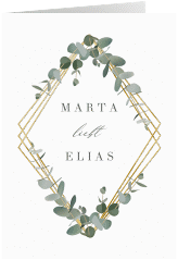 Klick: Details zu Einladungskarte Hochzeit "Eukalyptus" anzeigen Einladungskarte Hochzeit "Eukalyptus"