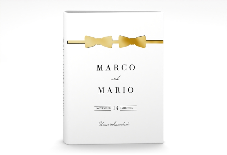 Stammbuch A5 Suits Stammbuch A5 schwarz gold