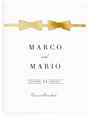 Stammbuch A5 "Suits"