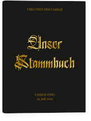 Klick: Details zu Stammbuch A5 "Wednesday" anzeigen Stammbuch A5 "Wednesday"