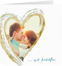 Klick: Details zu Hochzeitseinladung "Liebe" anzeigen Hochzeitseinladung "Liebe"