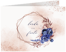 Klick: Details zu Dankeskarte Hochzeit "Saphir" anzeigen Dankeskarte Hochzeit "Saphir"