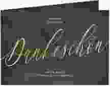 Danksagungskarte Hochzeit Chalkboard