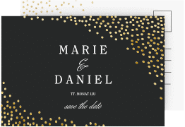Klick: Details zu Save the Date-Postkarte "Glitter" anzeigen Save the Date-Postkarte "Glitter"