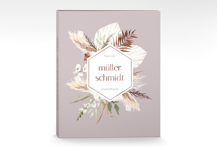 Stammbuch A4 Bohemian Stammbuch A4 flieder rosegold