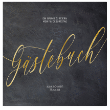 Gästebuch Creation Geburtstag Board