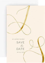Save the Date-Karte "Eheschließung"