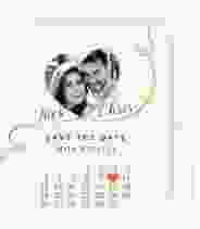 Save the Date-Kalenderblatt "Dolce"