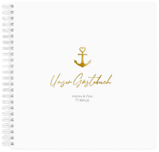 Klick: Details zu Gästebuch Hochzeit "Ankerliebe" anzeigen Gästebuch Hochzeit "Ankerliebe"
