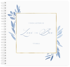 Klick: Details zu Gästebuch Hochzeit "Classicblue" anzeigen Gästebuch Hochzeit "Classicblue"