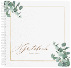 Klick: Details zu Gästebuch Hochzeit "Eucalypt" anzeigen Gästebuch Hochzeit "Eucalypt"