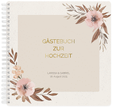 Klick: Details zu Gästebuch Hochzeit "Modest" anzeigen Gästebuch Hochzeit Modest