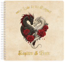 Gästebuch Hochzeit "Drachenliebe"