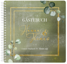 Klick: Details zu Gästebuch Hochzeit "Jade" anzeigen Gästebuch Hochzeit "Jade"