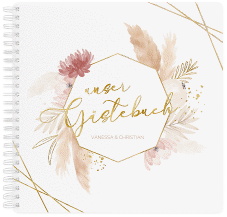 Klick: Details zu Gästebuch Hochzeit "Bohostyle" anzeigen Gästebuch Hochzeit Bohostyle