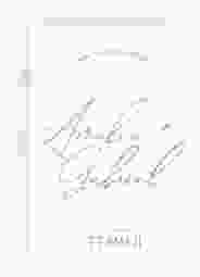 Save the Date-Karte "Federschrift"