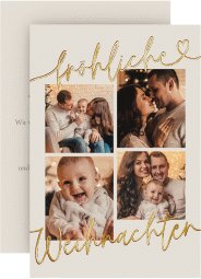 Klick: Details zu Weihnachtskarte "Christmas Feeling" anzeigen Weihnachtskarte Christmas Feeling