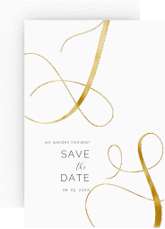 Save the Date-Karte "Eheschließung"