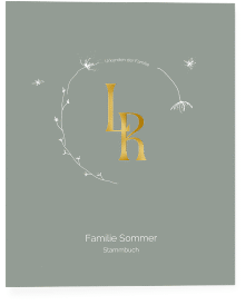 Stammbuch A4 "Familienwurzel"