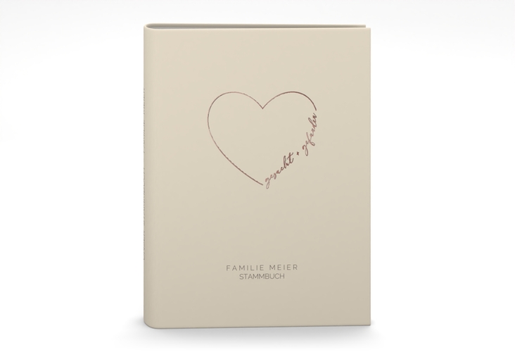 Stammbuch A5 Lebenstraum Stammbuch A5 beige rosegold